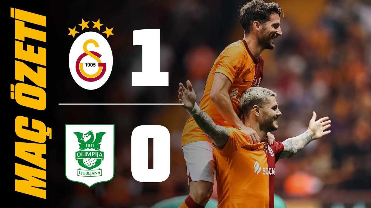 📺 Geniş Özet | Galatasaray 1-0 NK Olimpija Ljubljana #UCL