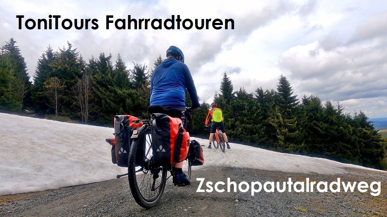 Zschopautalradweg - erzgebirgische Höhenmeter