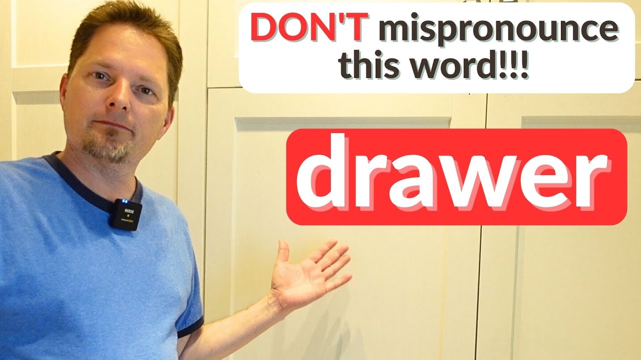 Learn English Vocabulary / SILVERWARE/ CABINETS / DRAWERS / SPACIOUS / American pronunciation
