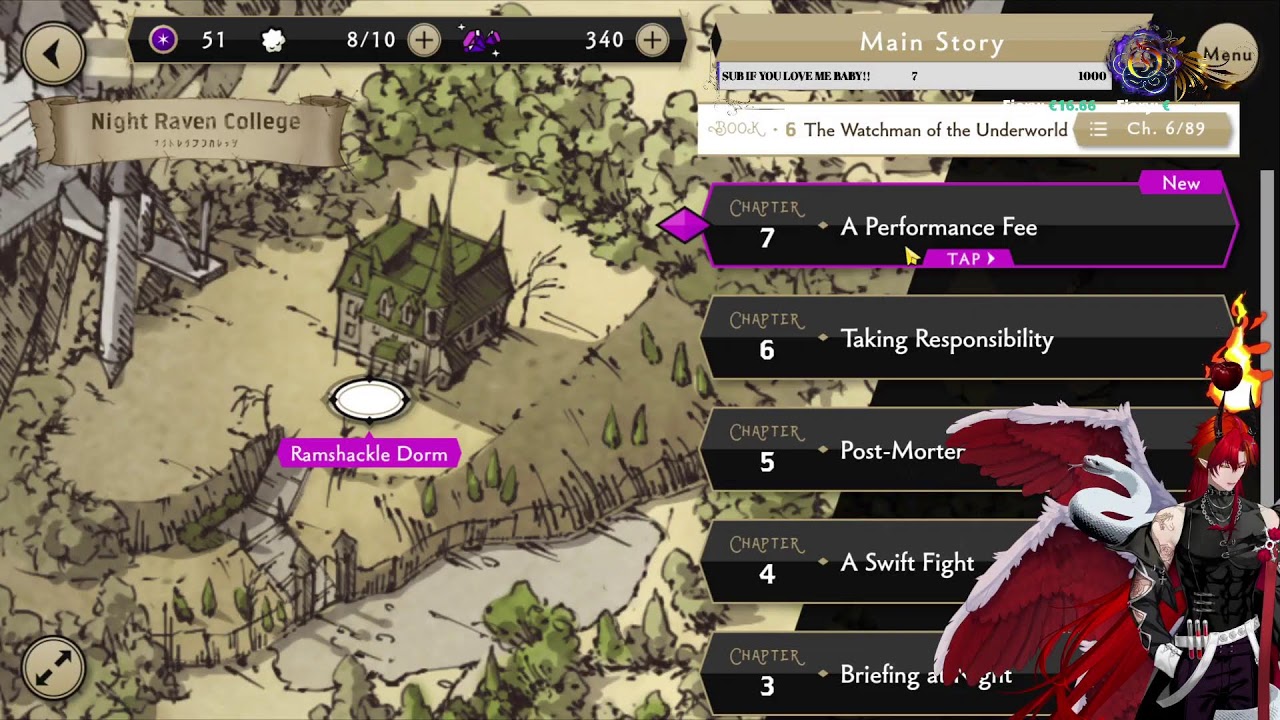 TWISTED WONDERLAND MAIN STORY PROGRESS!!!