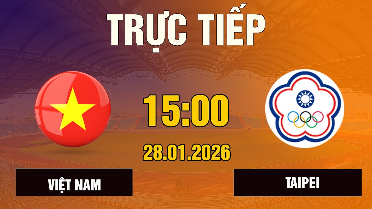 Việt Nam vs Taipei | Rồng Vàng Thét Ra Lửa
