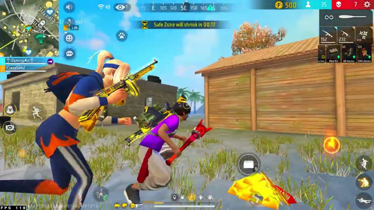24kills 💪 Ak47+MP40 99%Headshot Rate |2 Vs 4 Full Gameplay | IN PC  Freefire‪@DesiGamer-AP‬#youtube