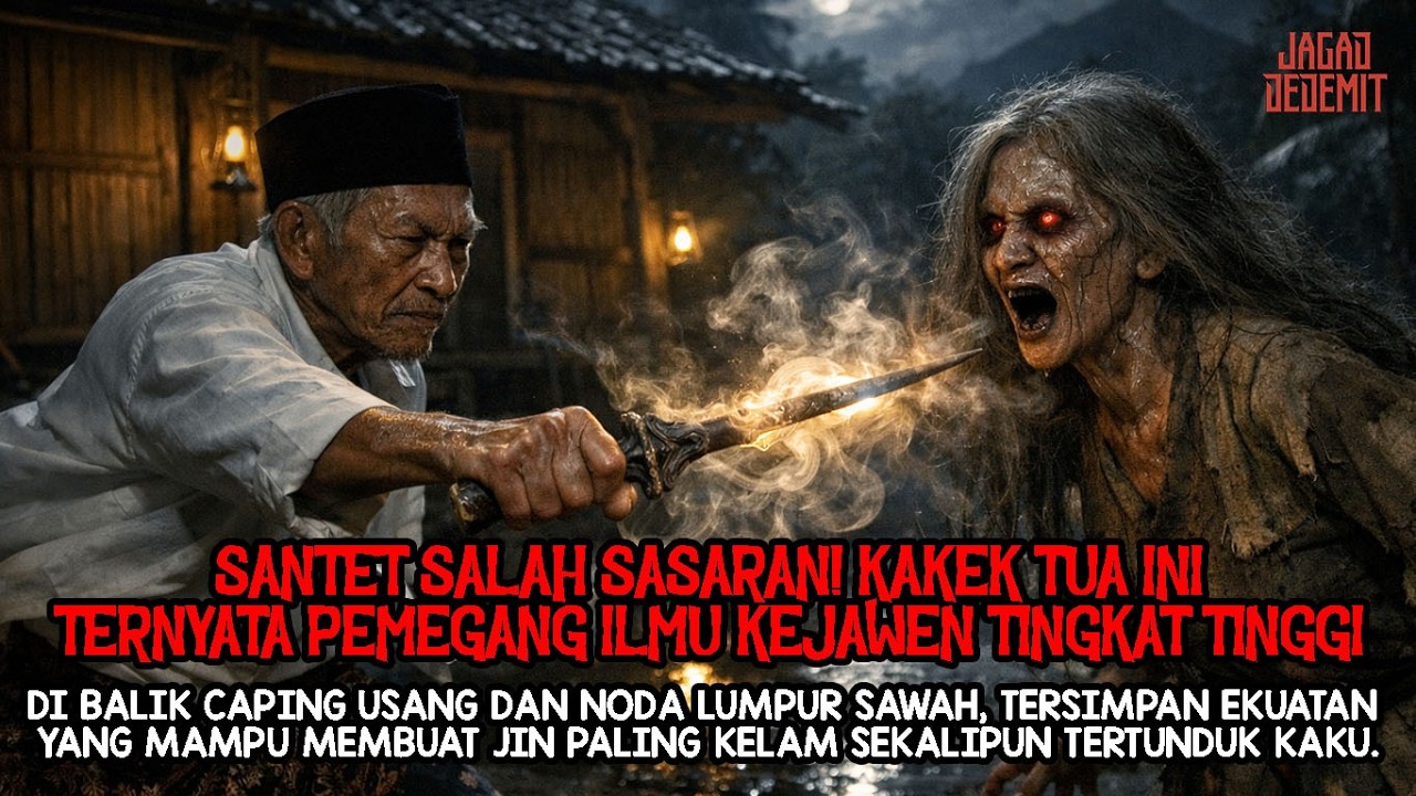 SALAH BESAR SANTET KAKEK INI! TERNYATA PEMILIK ILMU KEJAWEN TINGKAT TINGGI! JIN SANTET PUN LUMPUH!