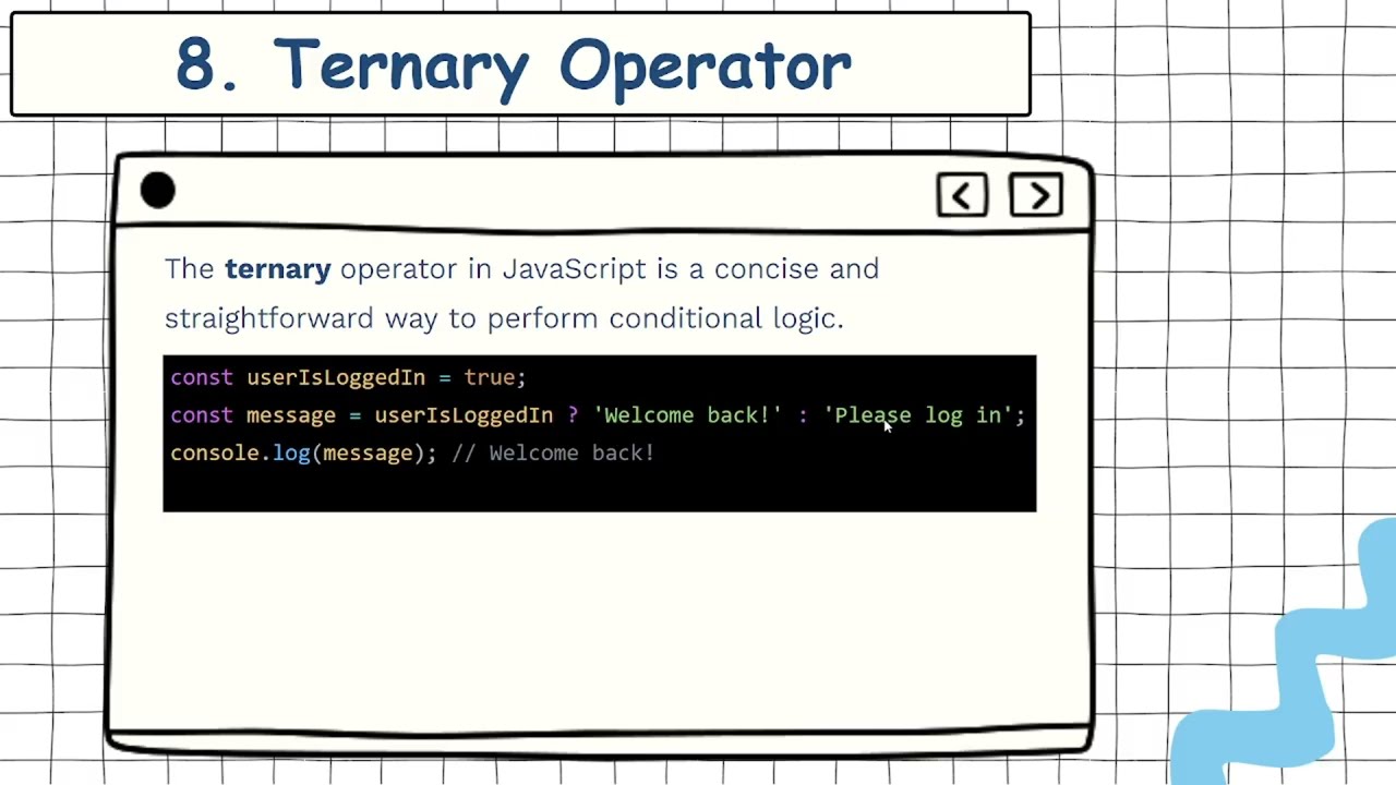 JS8 | ES6 Ternary Operator ពិនិត្យលក្ខខណ្ឌកាន់តែងាយស្រួល