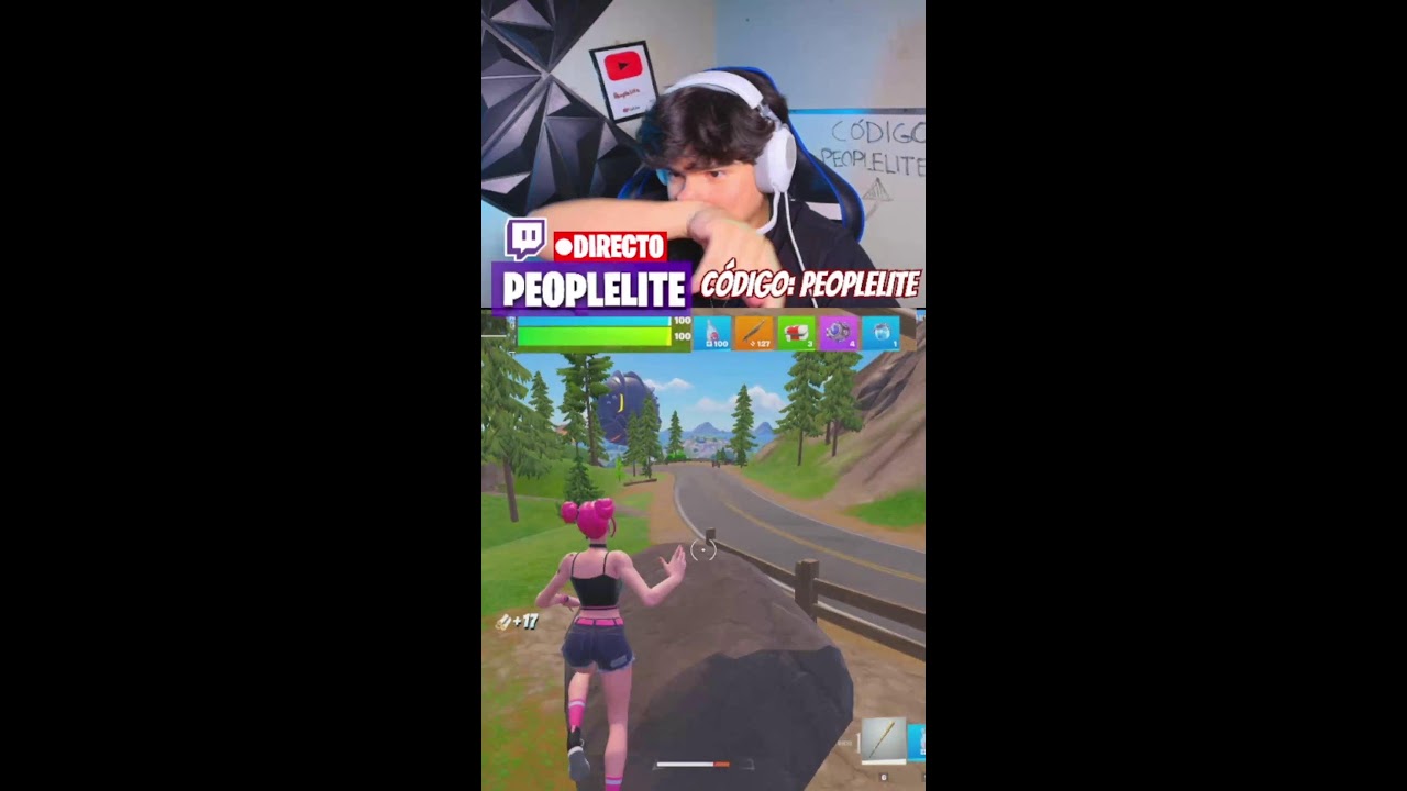 ENCONTRANDO MÍTICAS Y EXÓTICAS en DIRECTO 😎🚨CÓDIGO PEOPLELITE🚨#epicpartner #fortnite #peoplelite
