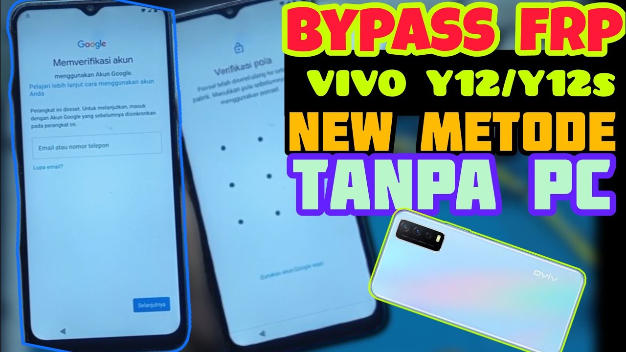 BYPASS FRP VIVO Y12S || CARA BARU BYPASS AKUN GOOGLE VIVO Y12S TANPA PC #vivoY12sfrpbypass