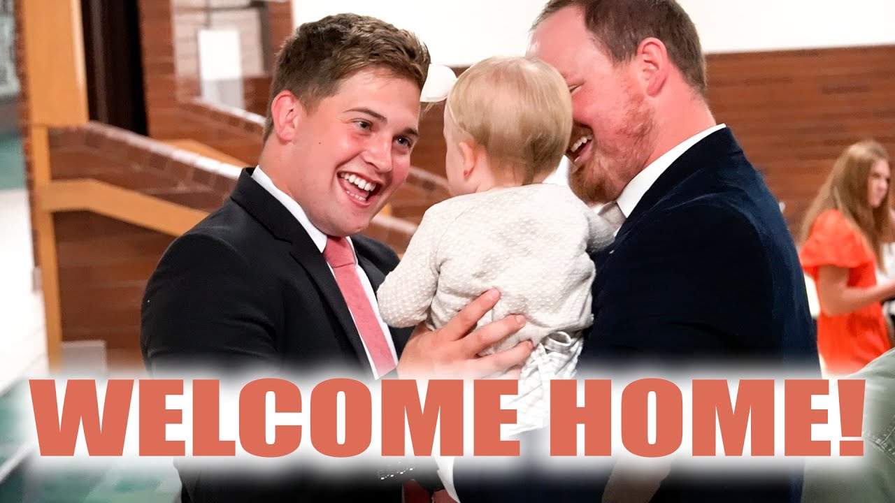 HOMECOMING Party After Two Year Mission! WE'RE SO GLAD HE'S HOME!!