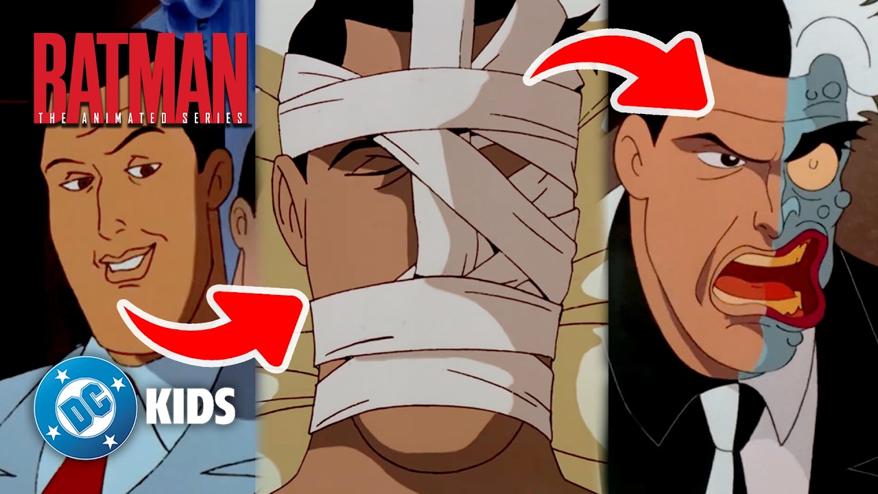 Super-Villain ORIGINS Part 1 | Batman: The Animated Series | @dckids