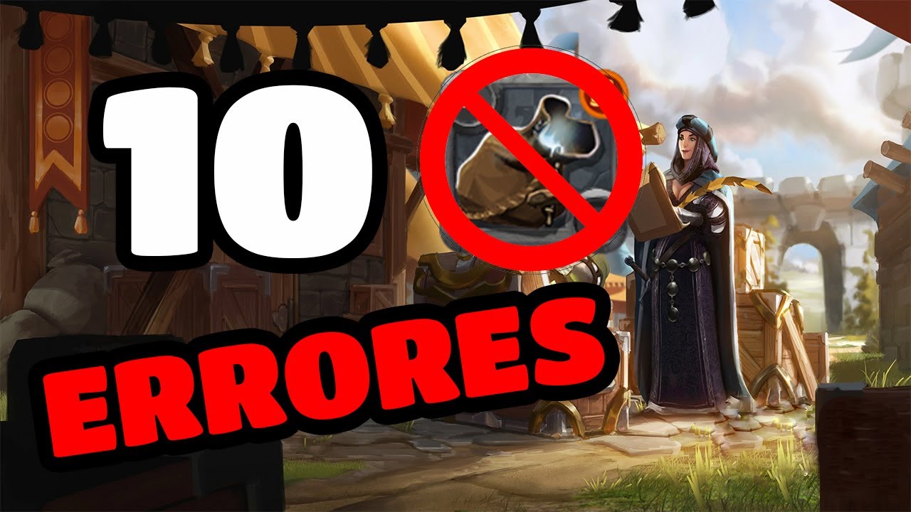 10 ERRORES que perjudican tu ECONOMÍA - Albion Online