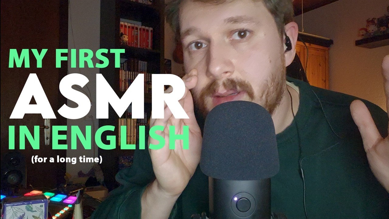 My first ASMR in ENGLISH (for a long time) 🇬🇧🇺🇸