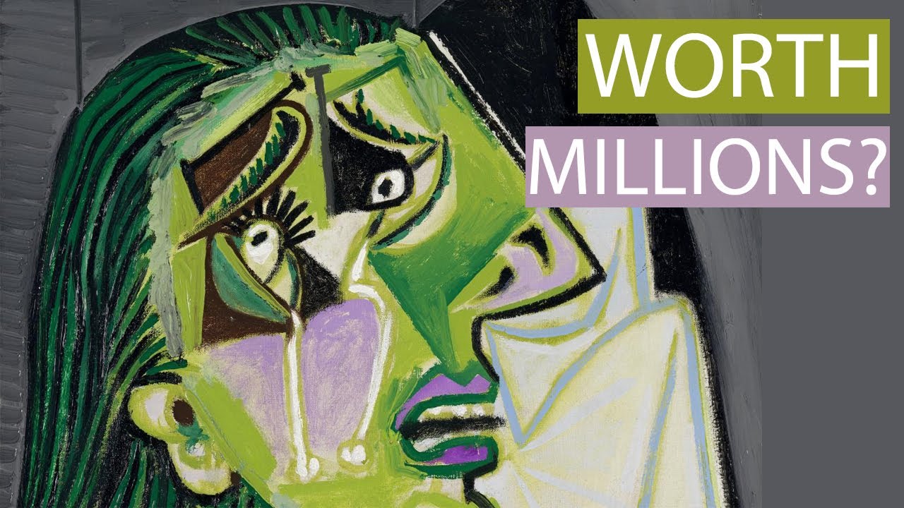 8 ways to value art. Picasso - Weeping Woman