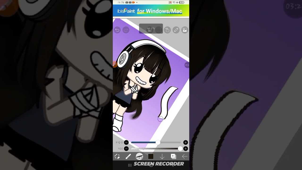 Editando com os pincéis de qr codes 
