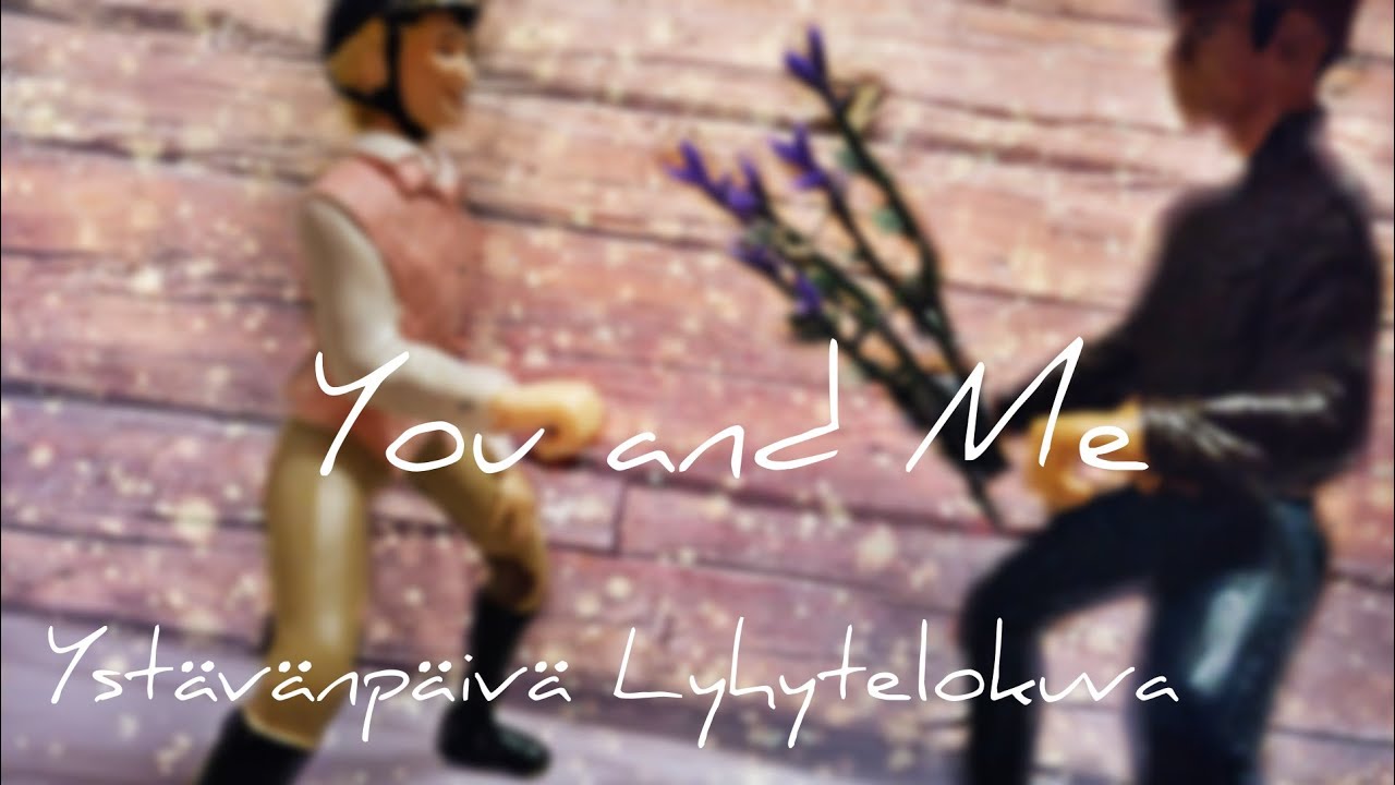 SCHLEICH LYHYTELOKUVA ~ YOU AND ME ~ YSTÄVÄNPÄIVÄ SPESIAALI
