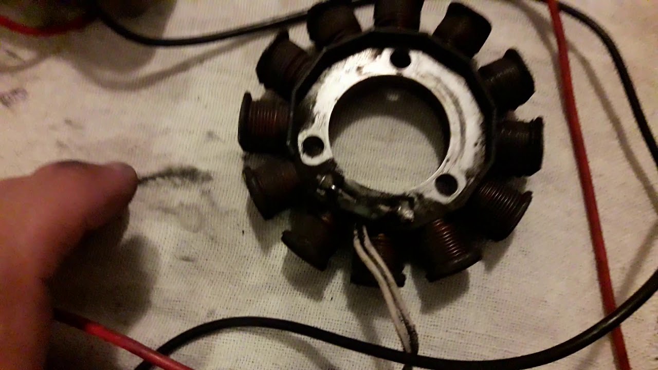 Defeitos Yamaha NMAX 160 - Estator / Alternador