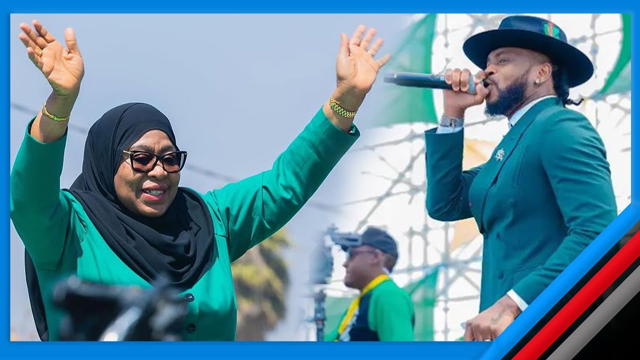 DIAMOND ALIVYOMLETA RAIS SAMIA MBELE YA WANA MBEYA KWENYE KAMPENI ZA CCM
