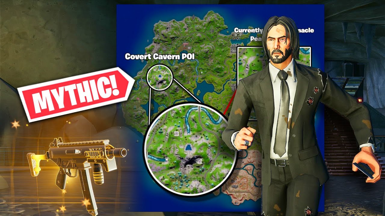 NEW Covert Canyon POI & Gunnar Boss (Fortnite)