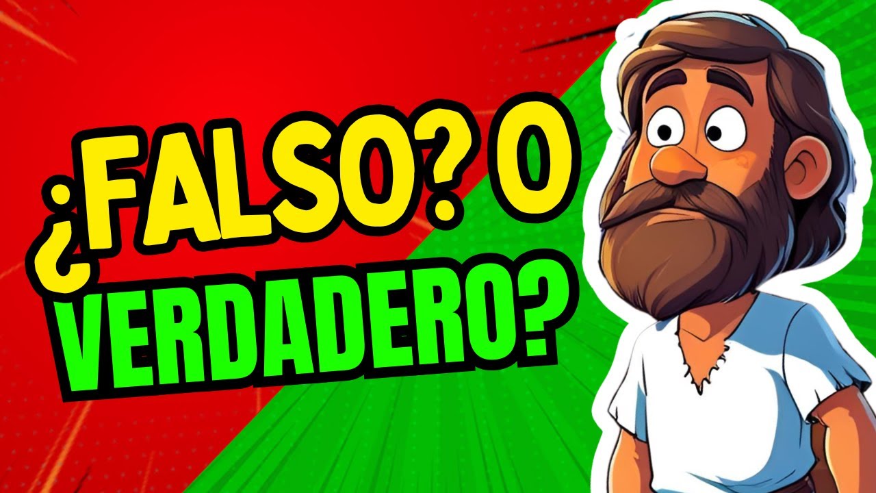 ✅❌ ¿FALSO O VERDADERO? | Juego de Preguntas Bíblicas para Todos 📖🔥