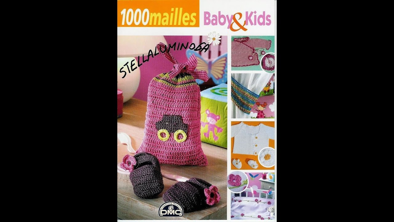 1000 Mailles special №19 baby and kids Fashion magazine in italian