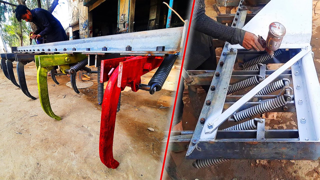 Amazing DIY Idea With Tractor Cultivator