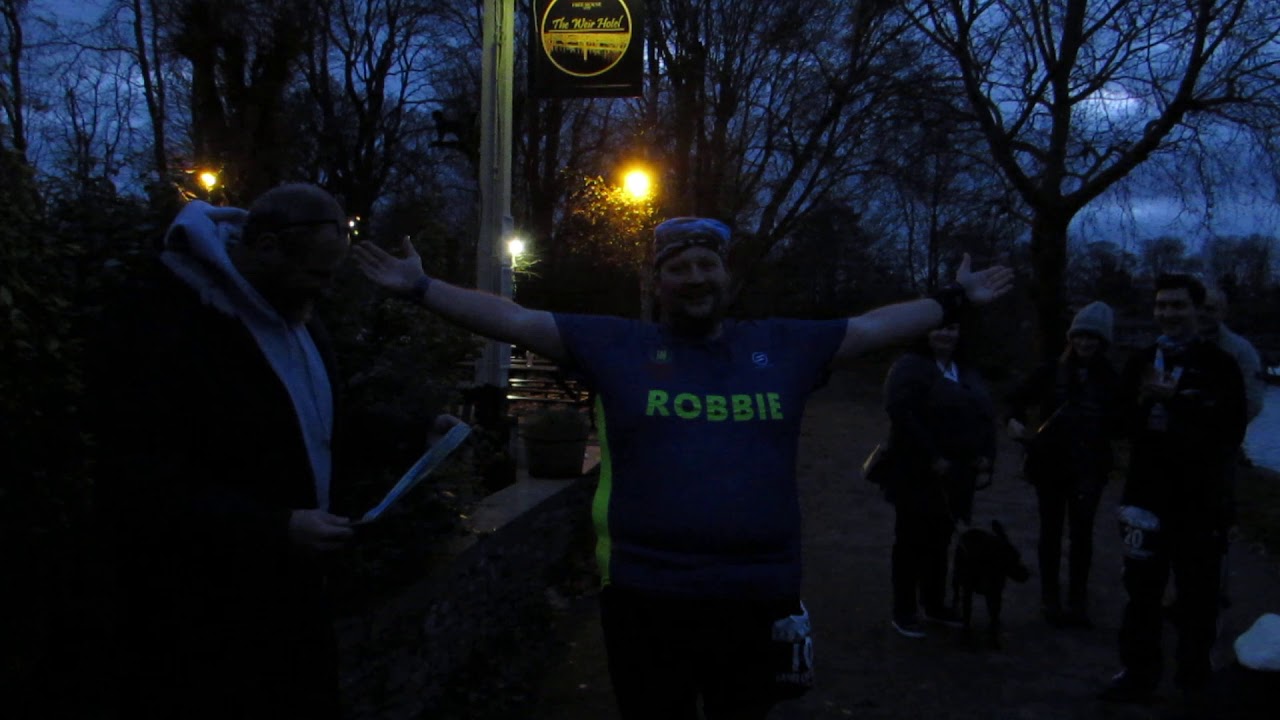 Rob Cowlins 100th Marathon Presentation