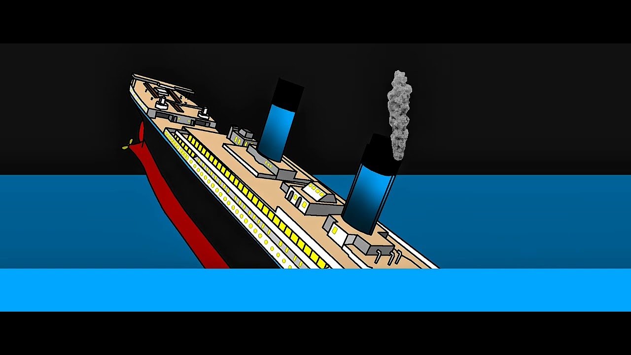 ReboundTanic sinking test