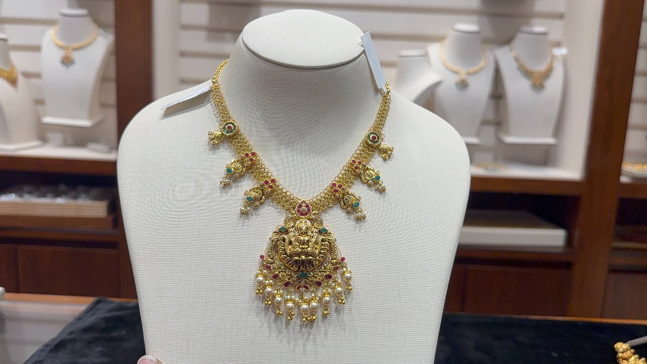 😱 కేవలం 6 గ్రాములు నుండే నెక్లెస్ 2026 #Necklace Collection #jcbrothers Flat 50% OFF on VA #trending