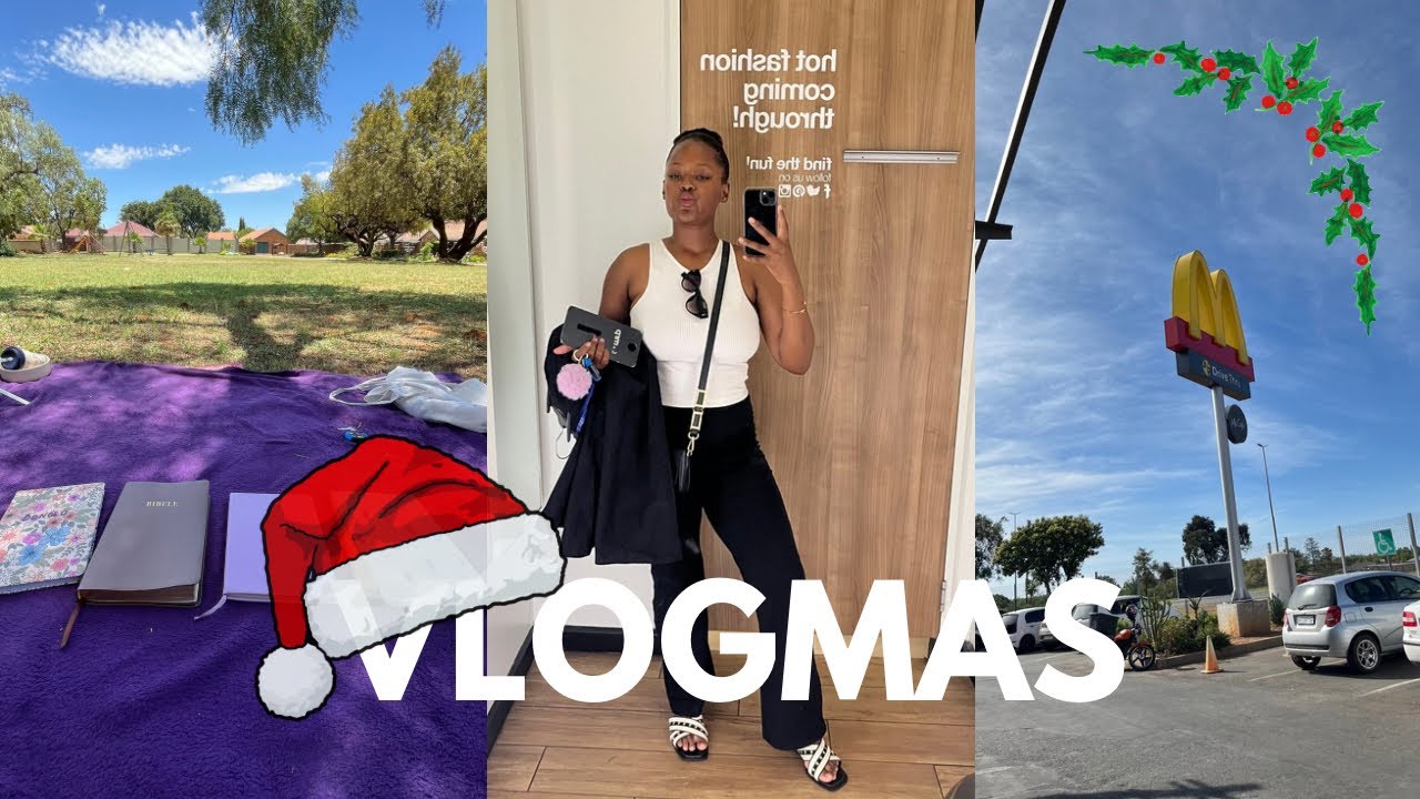 VLOGMAS 2 : Breakfast at park + Shopping