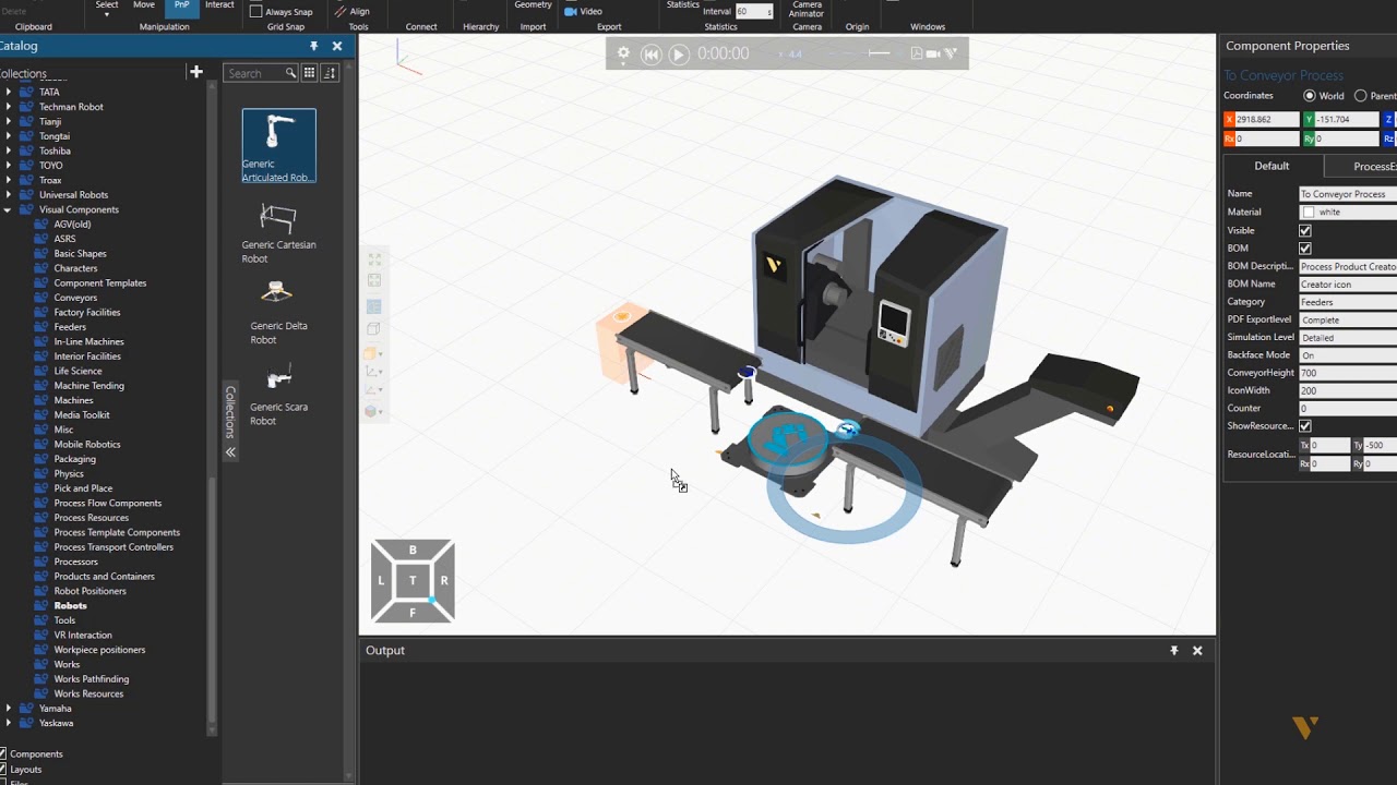 Process Modeling - 1 Create a Simple Robotic Cell