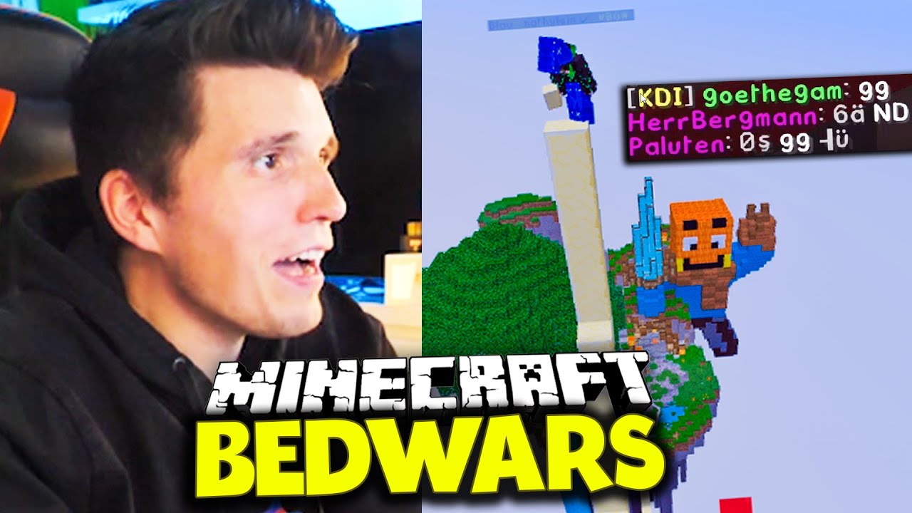 Ich spiele nach JAHREN wieder Minecraft Bedwars (auf der PALUTEN MAP)