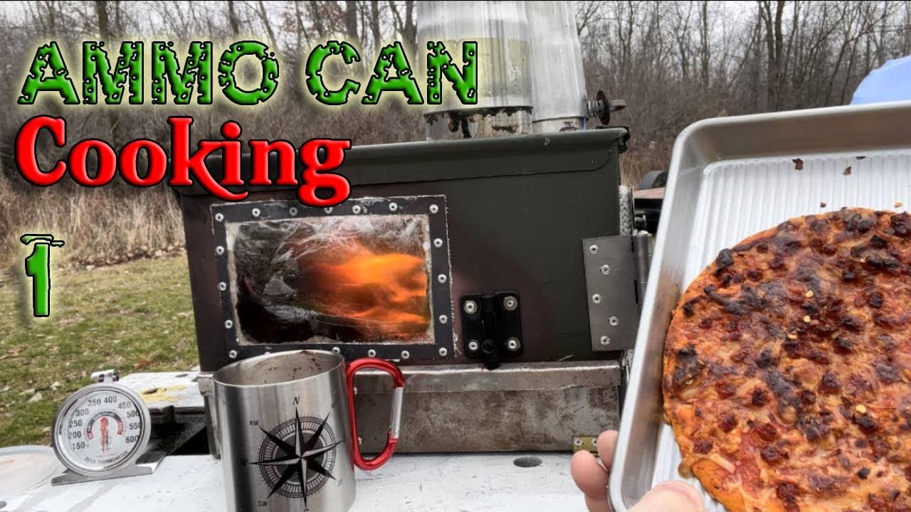 Ammo Can Cooking | Baking with Pellet Stove Box | Off-grid Testing Temperatures