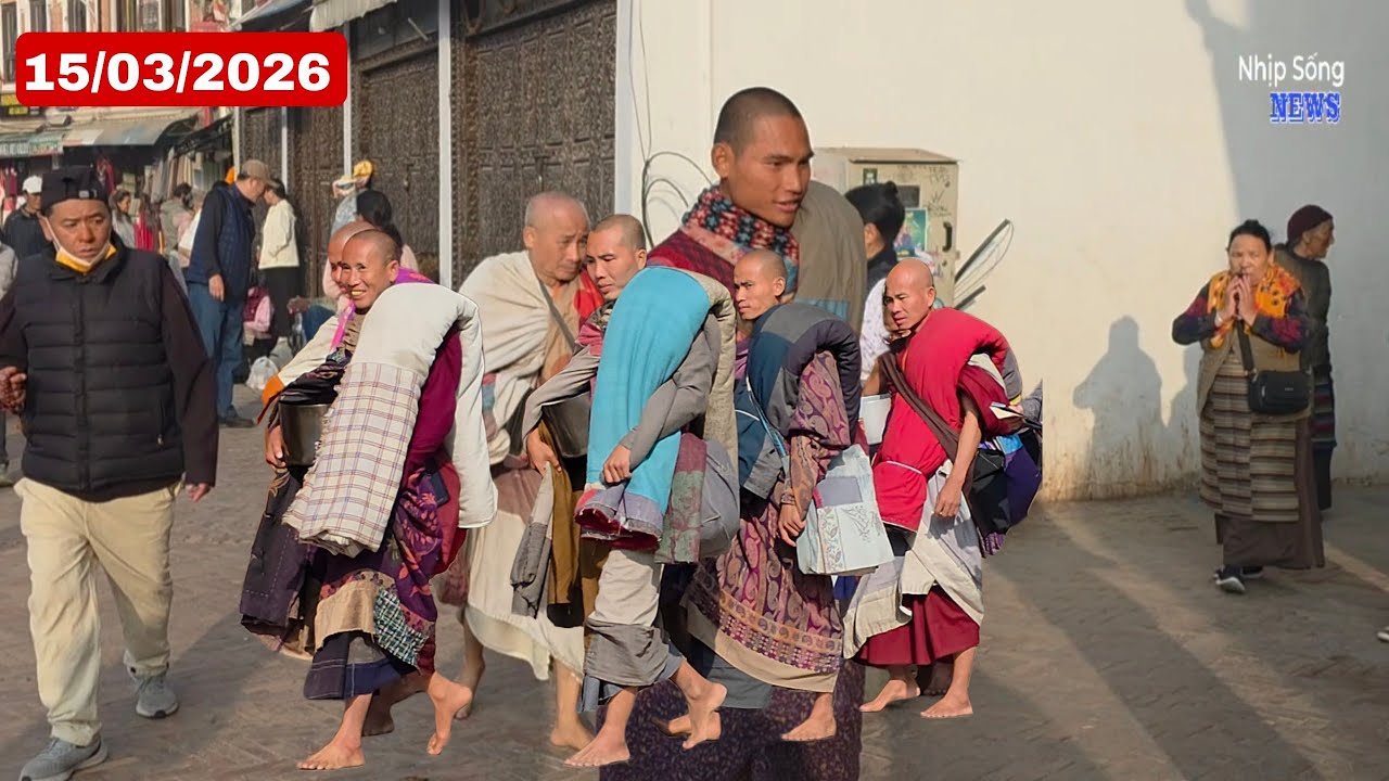 Diễn biến sáng đầu tiên 15/3 sư Minh Tuệ ở trường Phật Học trong tháp Như Ý 