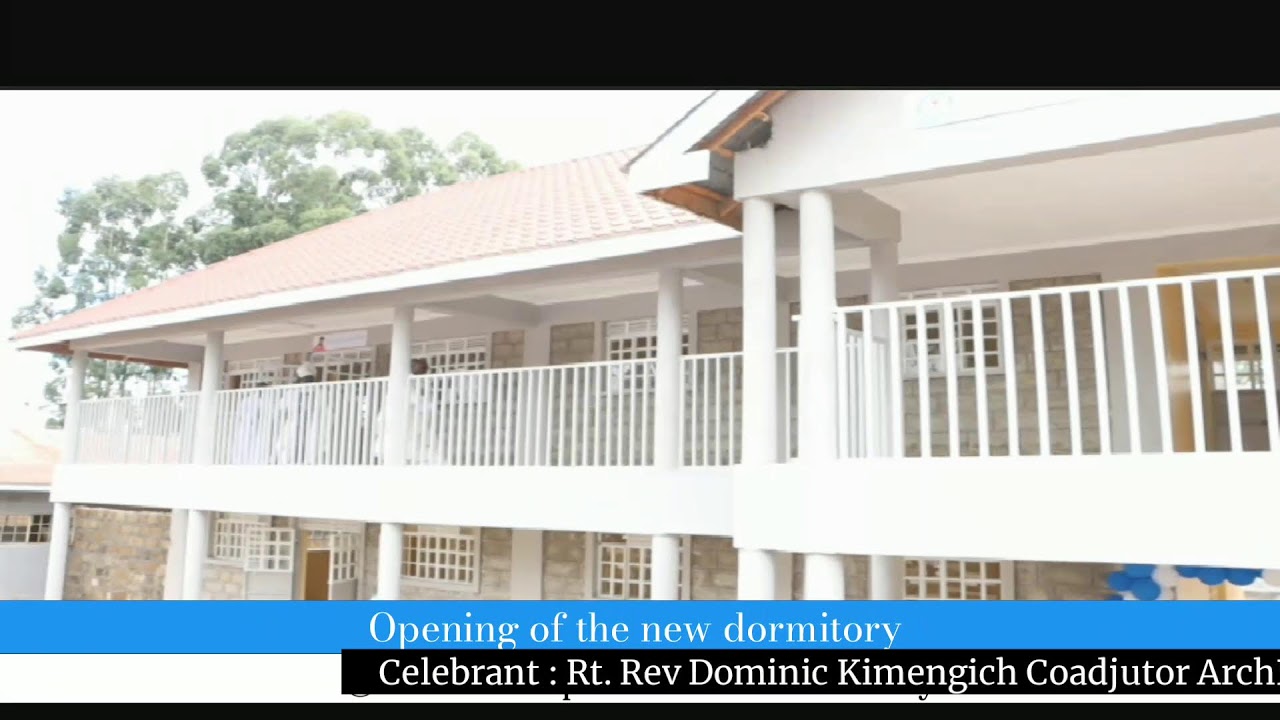 Opening of the new dormitory at Mother of Apostles minor Seminary