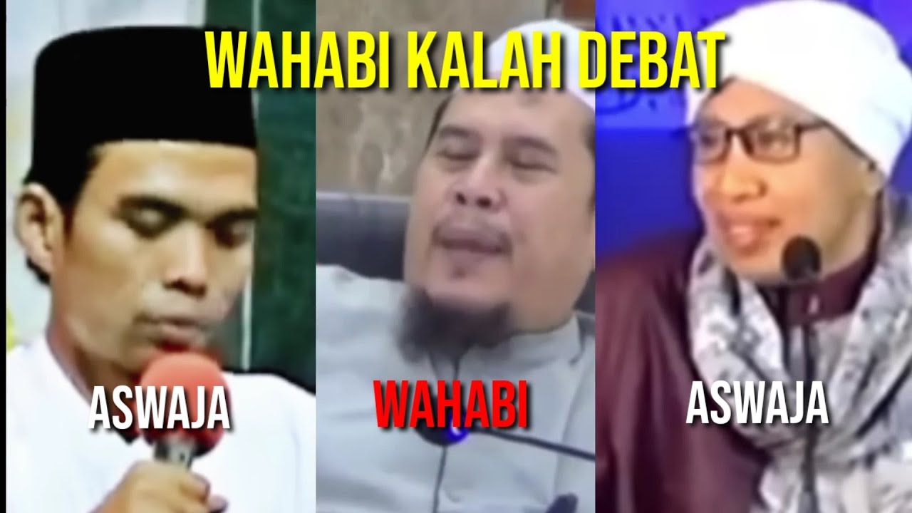 Salafi-Wahabi Kalah Debat dengan Ulama Aswaja 