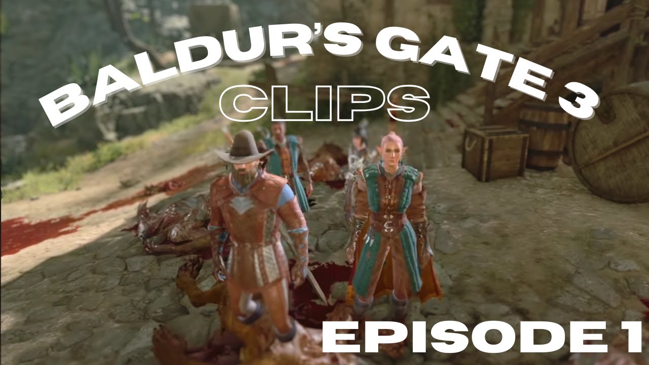 Baldur's Gate 3 - Clips from Co-op with @JasonDunna | Episode 1