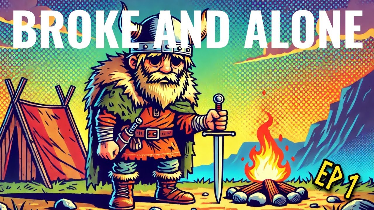 Broke and Alone | Valheim solo survival