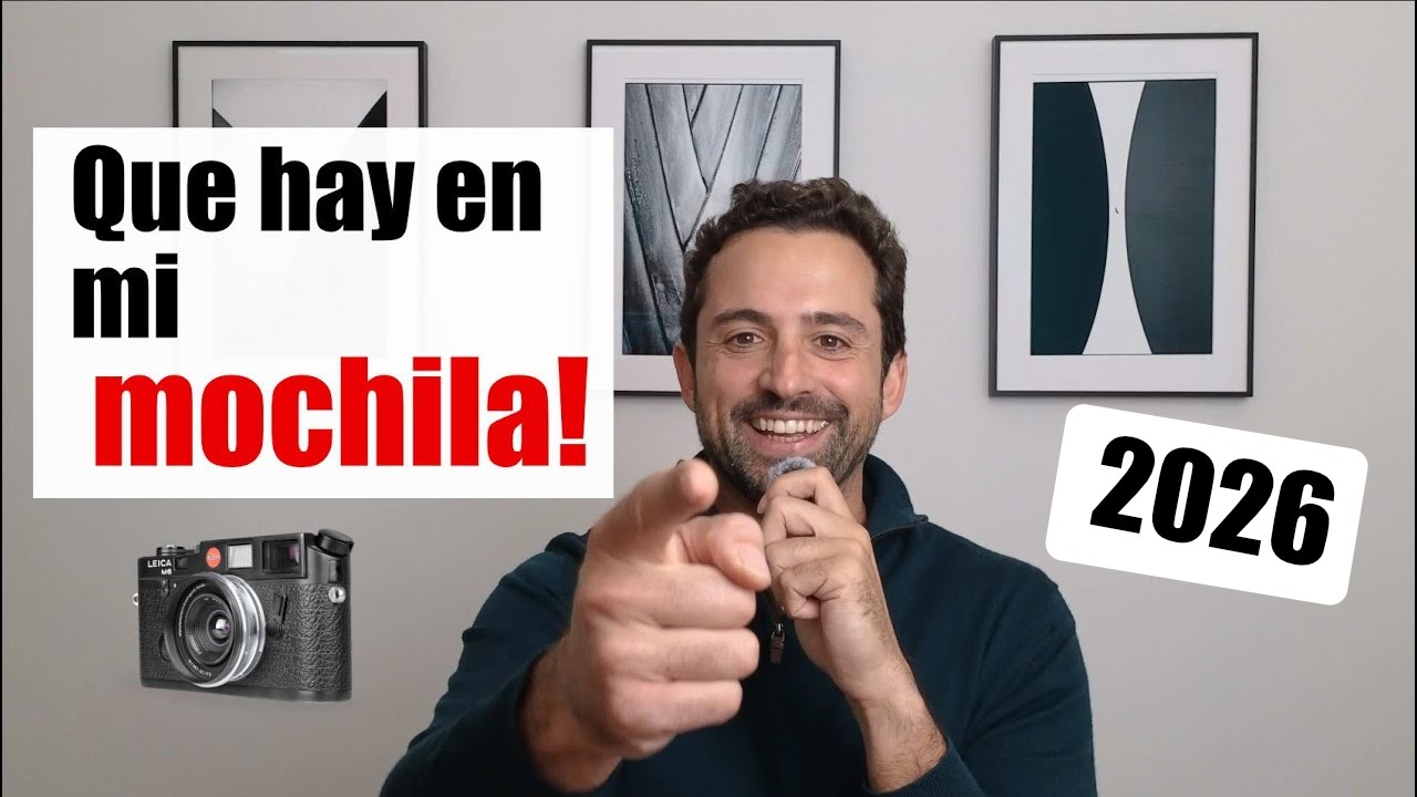 Qué hay en mi mochila? | Mi equipo fotográfico 2025