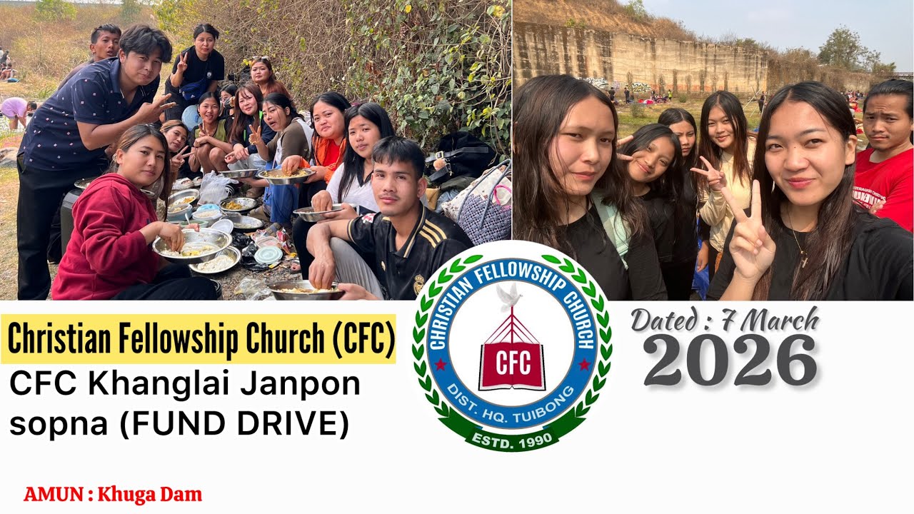 Tuibong CFC Khanglai  Khuga Dam a kimanchah na phabep ana ve ute 