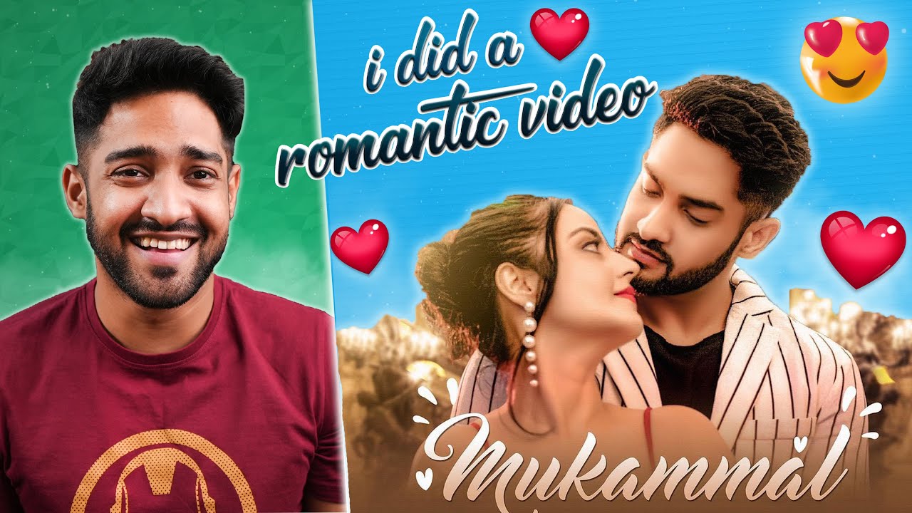 I Did a Romantic Bollywood Music Video!  😍