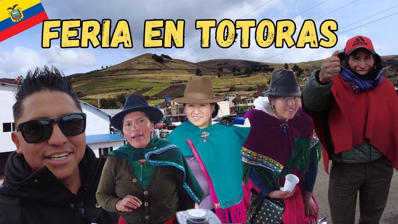 TOTORAS, comunidad en medio del PÁRAMO 😱🇪🇨 Visité la feria del día miércoles ¿Vale LA PENA IR?