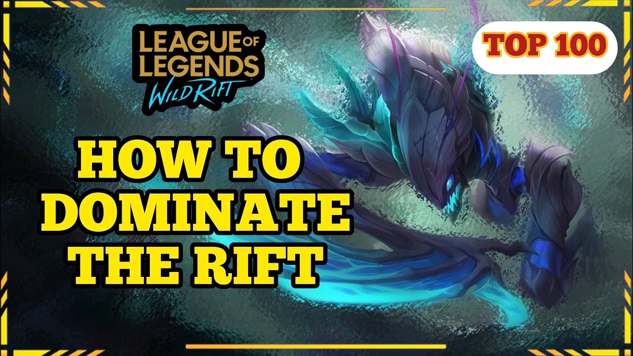 WILD RIFT KHA’ZIX | TOP 100 | HOW TO DOMINATE THE RIFT