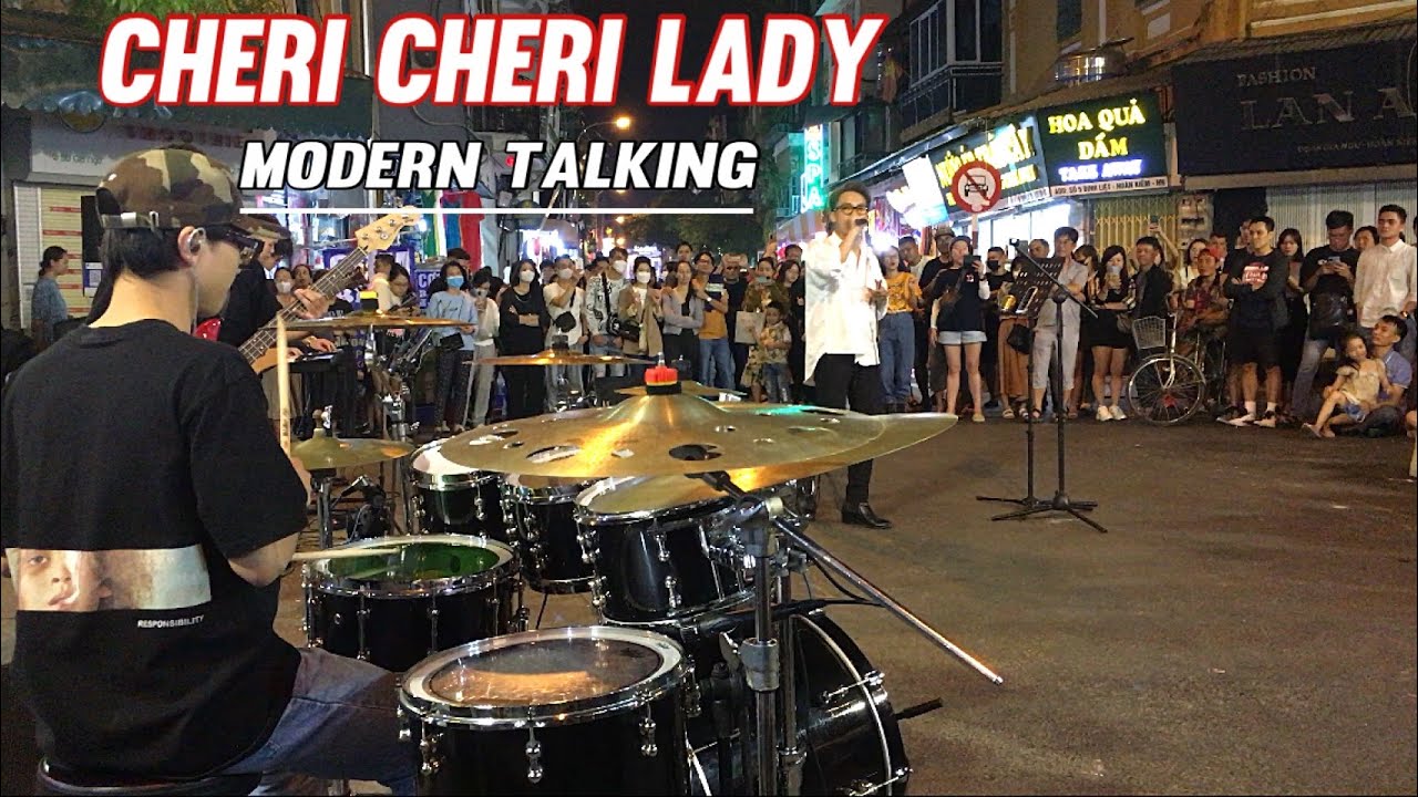 Modern Talking - Cheri Cheri Lady | Street music #haa