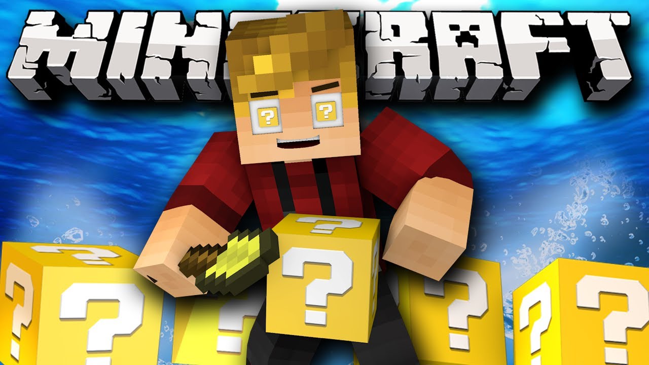 Minecraft Lucky Block Spleef Modded MiniGame w/ Lachlan & Friends