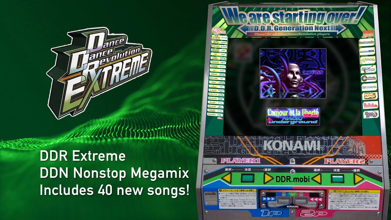 Dance Dance Revolution Extreme DDN Nonstop Megamix
