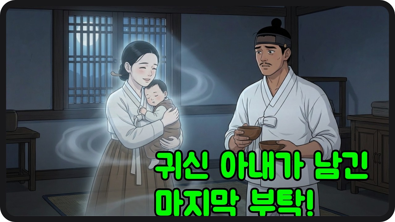 죽은 아내가 밤마다 찾아온 소목장이의 49일