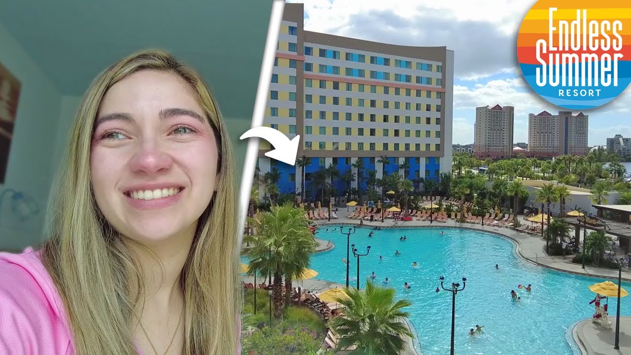 Ya no me quiero quedar en otro HOTEL🥺ASÍ es el HOTEL MÁS BARATO de UNIVERSAL STUDIOS ORLANDO 🌴