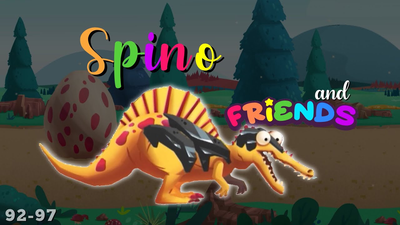 Dino bash Spino and friends gameplay (92-98 levels)