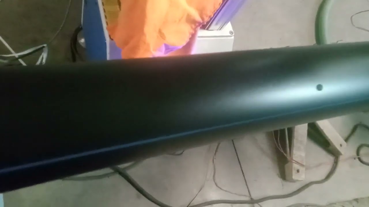 laser printing HDPE pipe