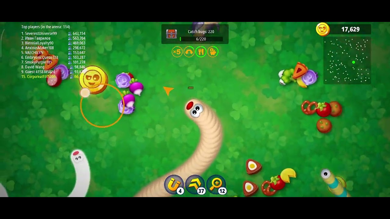Snakelite game st patricks day worms zone😎#snakegame#motupatlu#sinchan#games#machlisong#robot#level 