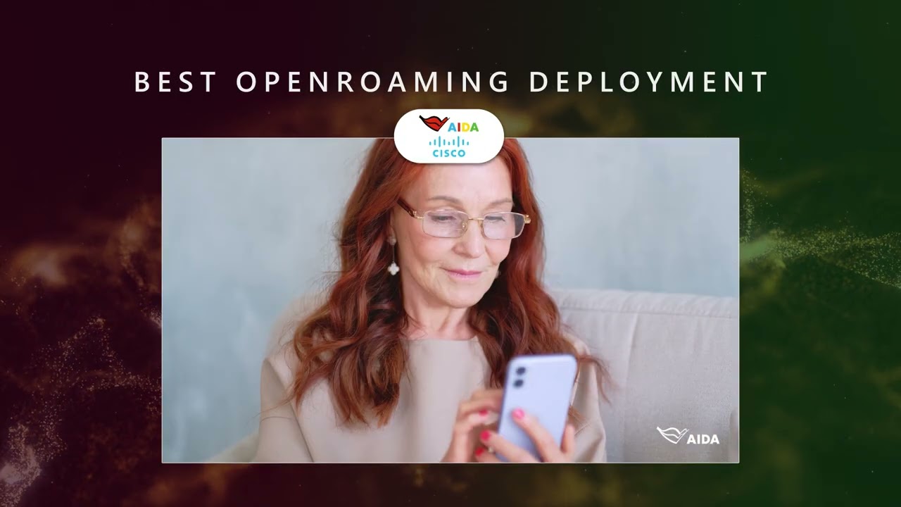 WBA Industry Awards 2025 Shortlists: AIDA & Cisco (Best OpenRoaming Deployment)