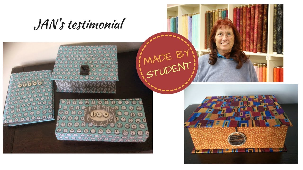 Cartonnage testimonial from Jan Michelsen